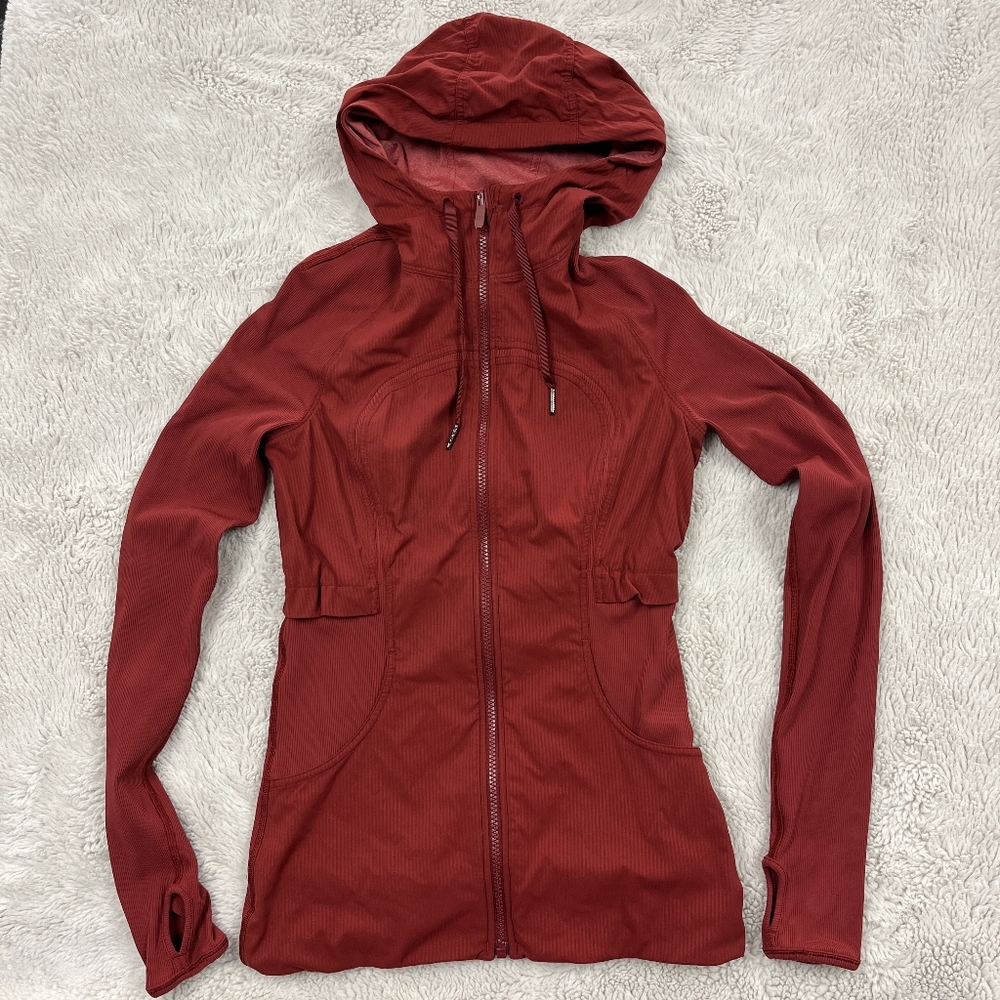 Lululemon Athletica | Dance Studio Jacket • Hooded • Reversible | Size 6 - Picture 2 of 16